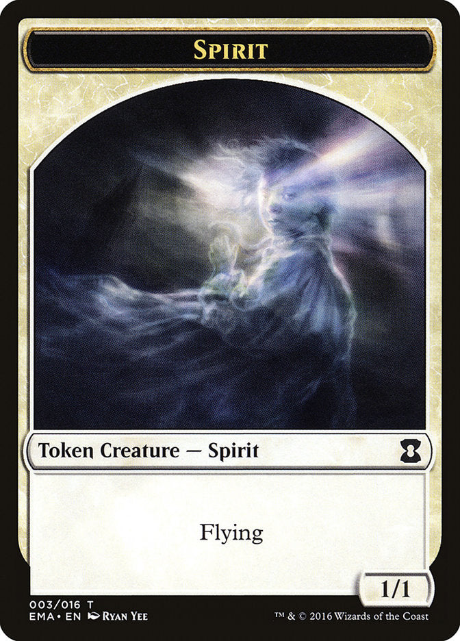 Spirit Token (003/016) [Eternal Masters Tokens] | Game Master's Emporium (The New GME)