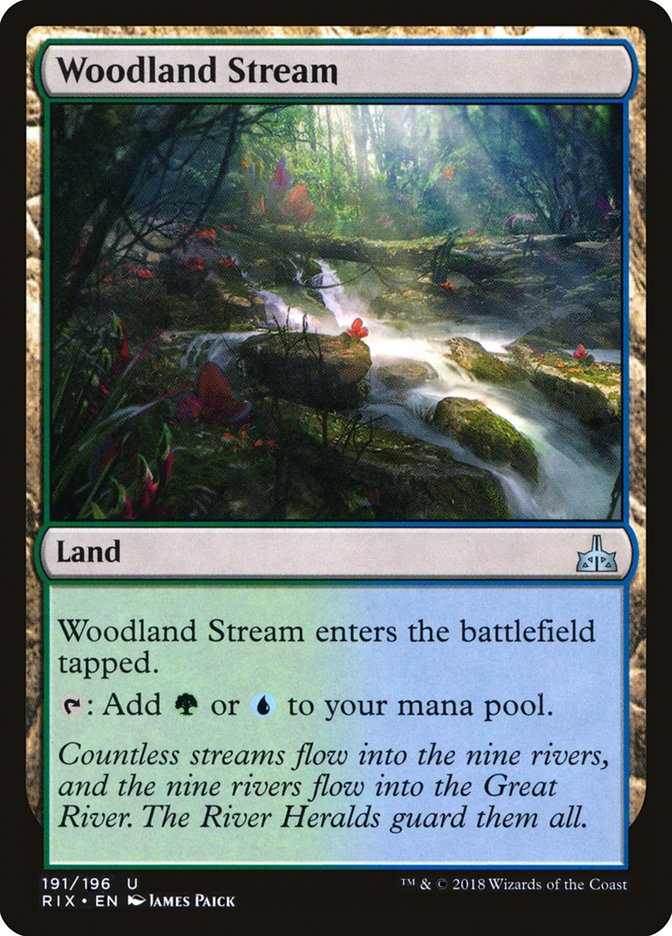 Woodland Stream [Rivals of Ixalan] | Game Master's Emporium (The New GME)