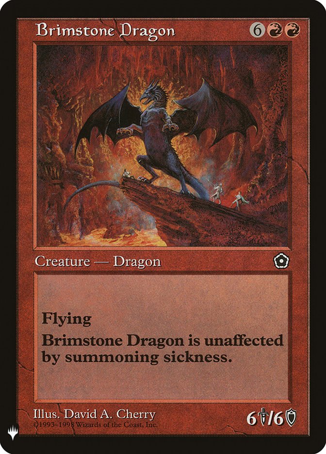 Brimstone Dragon [Mystery Booster] | Game Master's Emporium (The New GME)