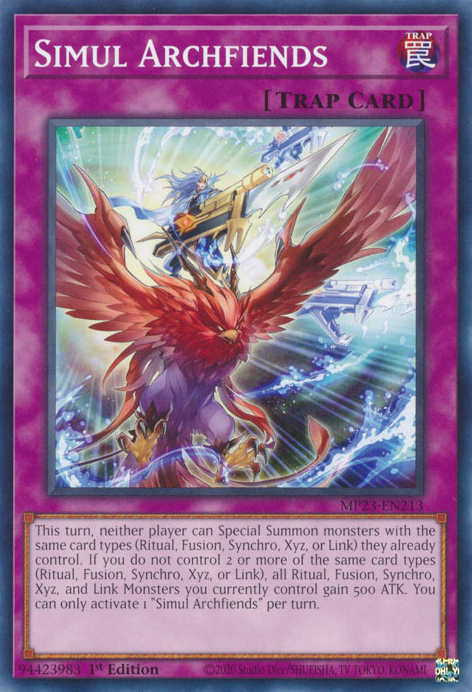 Simul Archfiends [MP23-EN213] Common | Game Master's Emporium (The New GME)
