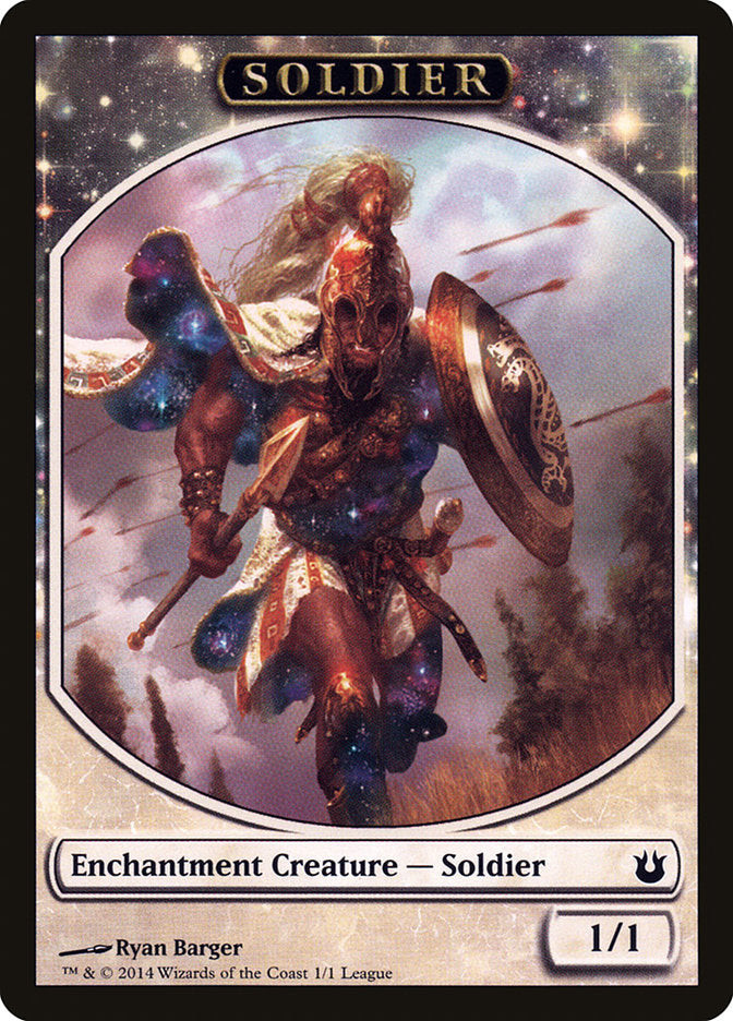 Soldier Token [League Tokens 2014] | Game Master's Emporium (The New GME)