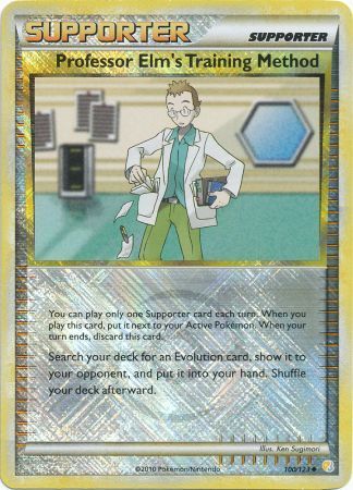 Professor Elm's Training Method (100/123) (League Promo) [HeartGold & SoulSilver: Base Set] | Game Master's Emporium (The New GME)