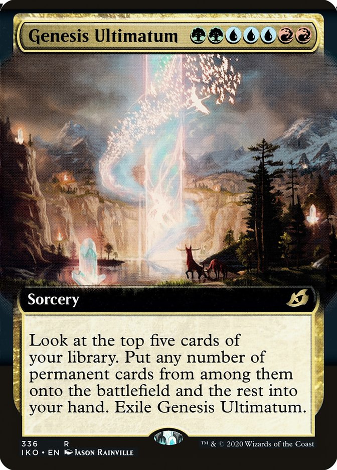 Genesis Ultimatum (Extended Art) [Ikoria: Lair of Behemoths] | Game Master's Emporium (The New GME)