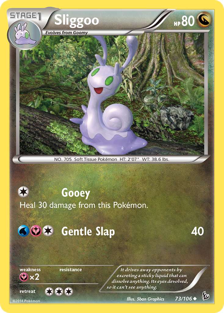 Sliggoo (73/106) [XY: Flashfire] | Game Master's Emporium (The New GME)