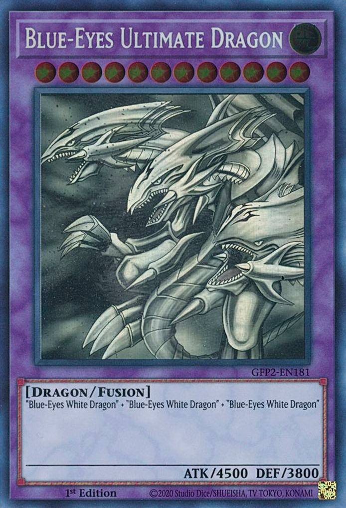 Blue-Eyes Ultimate Dragon [GFP2-EN181] Ghost Rare | Game Master's Emporium (The New GME)