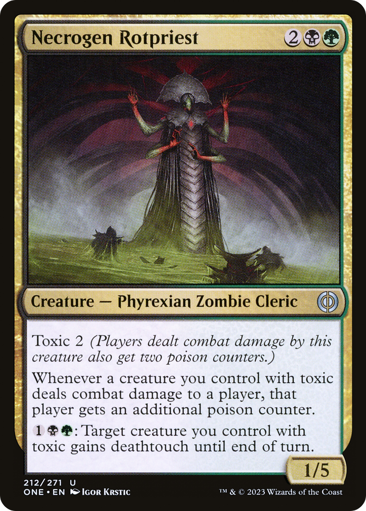 Necrogen Rotpriest [Phyrexia: All Will Be One] | Game Master's Emporium (The New GME)