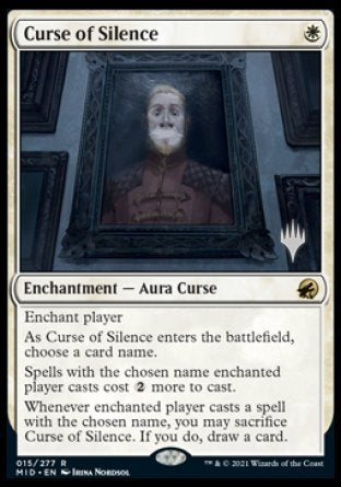Curse of Silence (Promo Pack) [Innistrad: Midnight Hunt Promos] | Game Master's Emporium (The New GME)