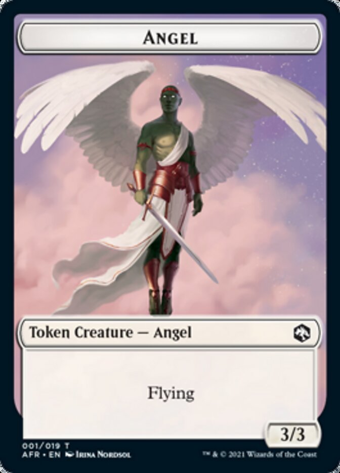Devil // Angel Double-Sided Token [Dungeons & Dragons: Adventures in the Forgotten Realms Tokens] | Game Master's Emporium (The New GME)