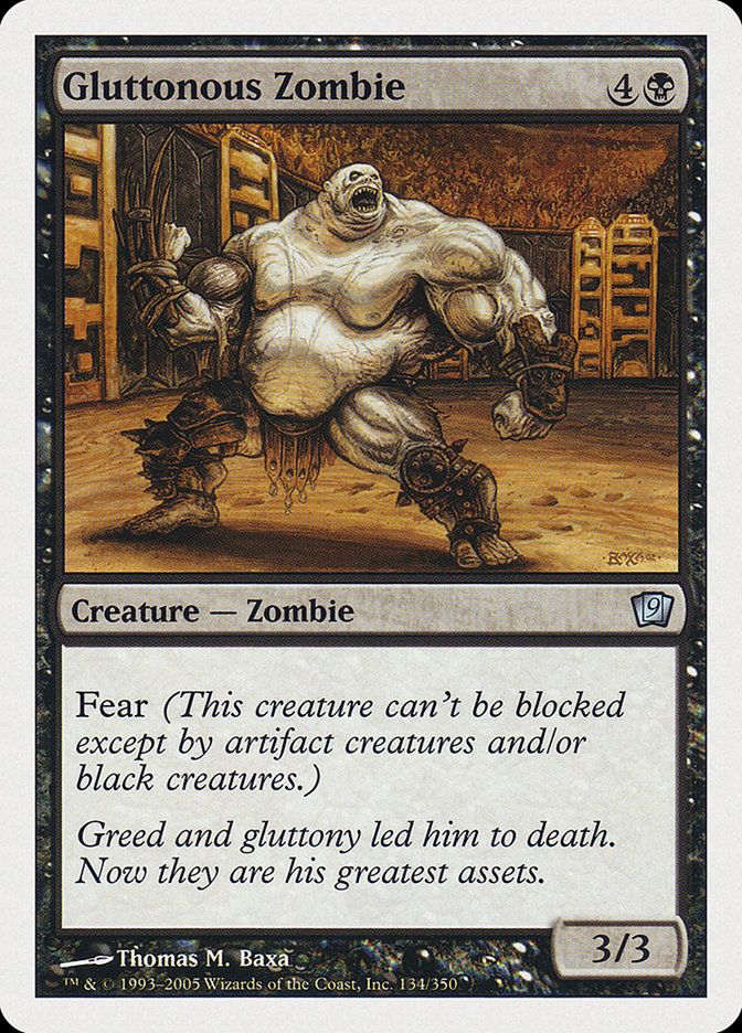 Gluttonous Zombie [Ninth Edition] | Game Master's Emporium (The New GME)