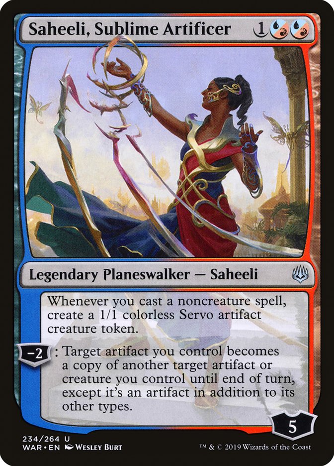 Saheeli, Sublime Artificer [War of the Spark] | Game Master's Emporium (The New GME)