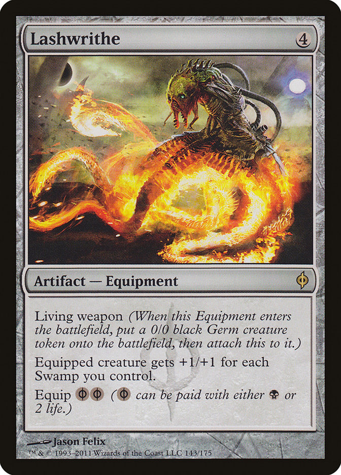Lashwrithe [New Phyrexia] | Game Master's Emporium (The New GME)