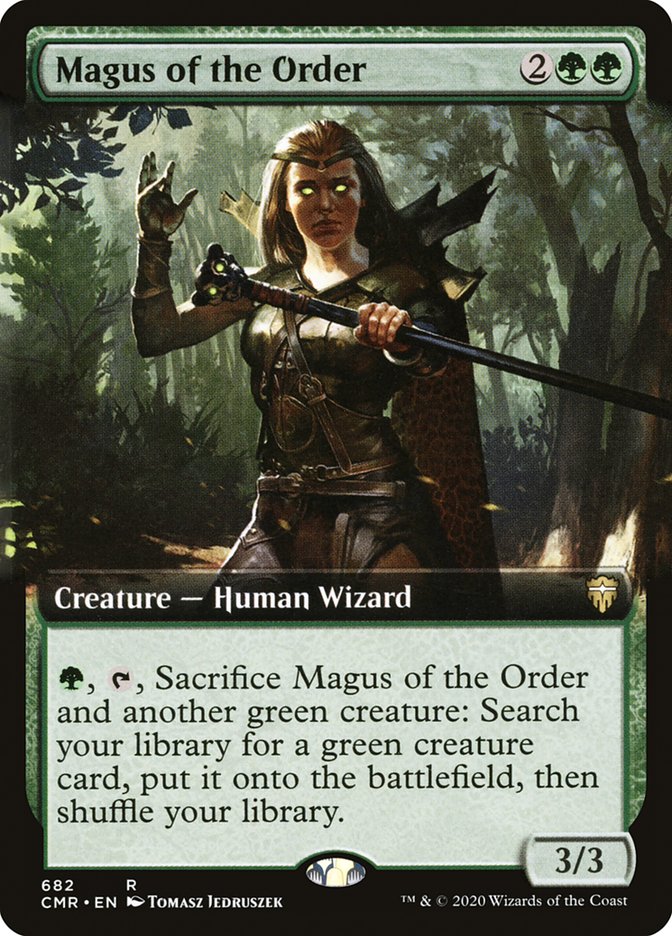 Magus of the Order (Extended Art) [Commander Legends] | Game Master's Emporium (The New GME)