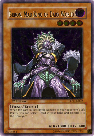 Brron, Mad King of Dark World [EEN-EN022] Ultimate Rare | Game Master's Emporium (The New GME)