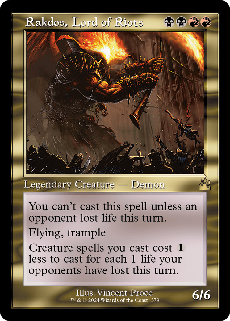 Rakdos, Lord of Riots (Retro Frame) [Ravnica Remastered] | Game Master's Emporium (The New GME)