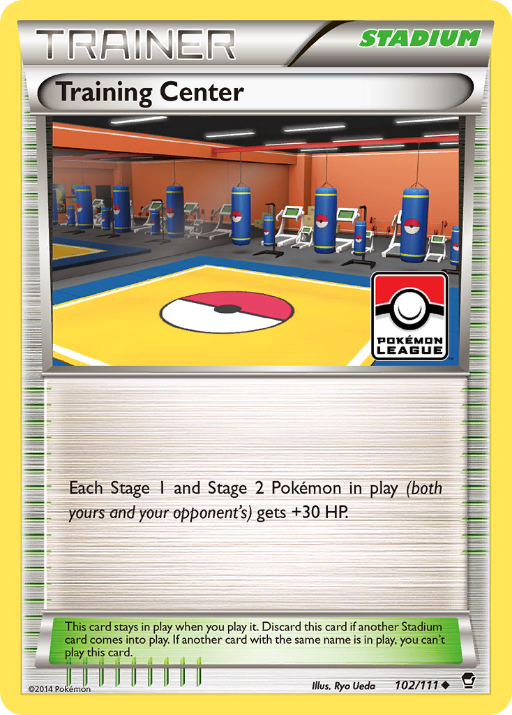 Training Center (102/111) [XY: Furious Fists] | Game Master's Emporium (The New GME)