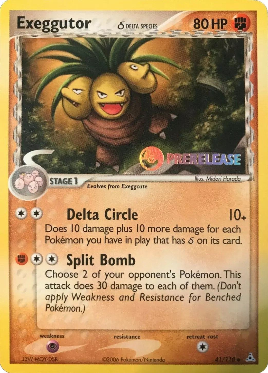 Exeggutor (41/110) (Prerelease) [EX: Holon Phantoms] | Game Master's Emporium (The New GME)