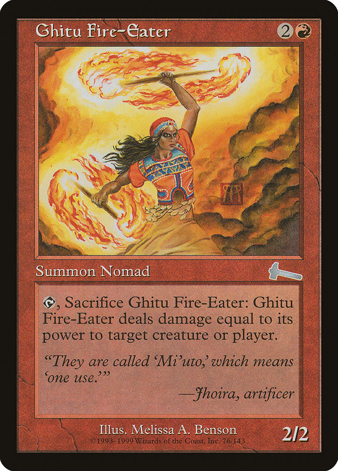 Ghitu Fire-Eater [Urza's Legacy] | Game Master's Emporium (The New GME)