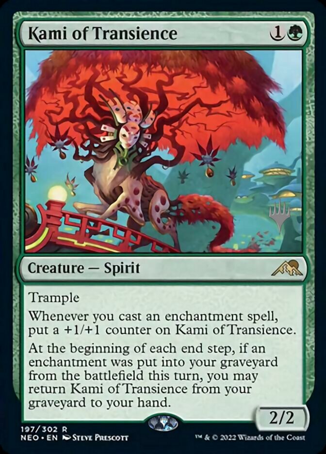 Kami of Transience (Promo Pack) [Kamigawa: Neon Dynasty Promos] | Game Master's Emporium (The New GME)
