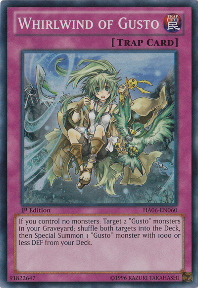 Whirlwind of Gusto [HA06-EN060] Super Rare | Game Master's Emporium (The New GME)