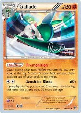 Gallade (84/162) (Infinite Force - Diego Cassiraga) [World Championships 2017] | Game Master's Emporium (The New GME)