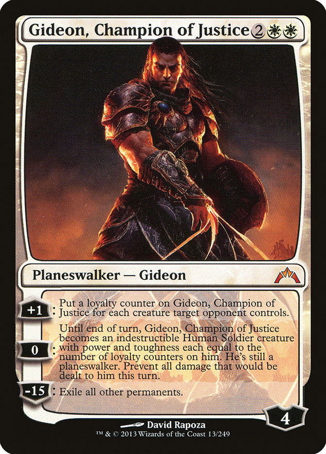 Gideon, Champion of Justice [Gatecrash] | Game Master's Emporium (The New GME)