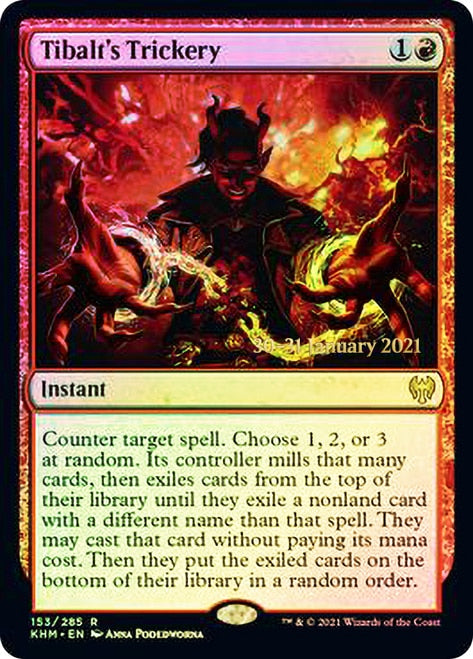 Tibalt's Trickery [Kaldheim Prerelease Promos] | Game Master's Emporium (The New GME)