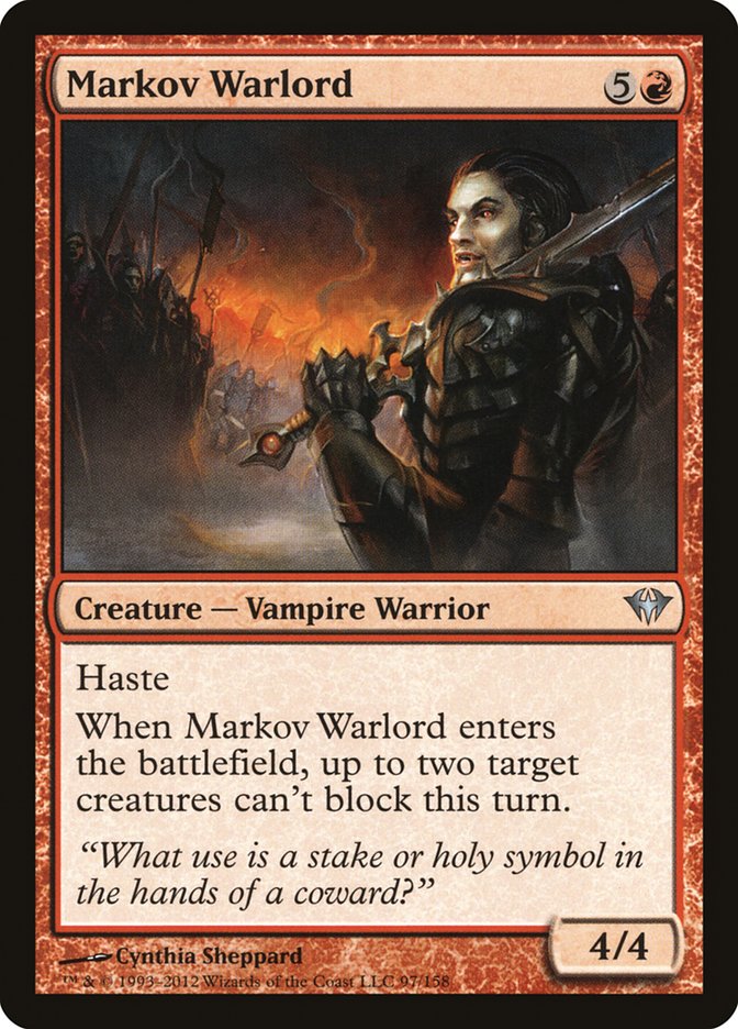 Markov Warlord [Dark Ascension] | Game Master's Emporium (The New GME)