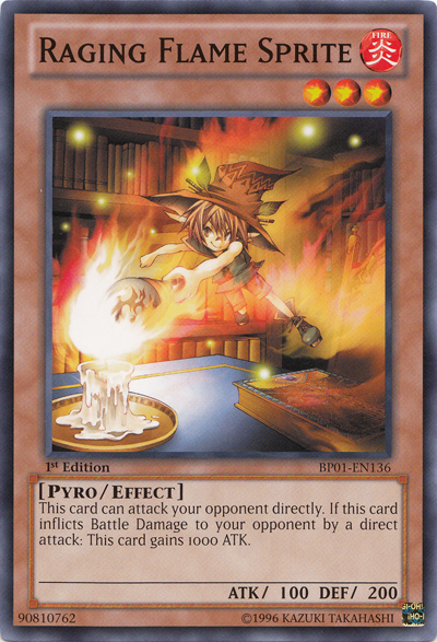 Raging Flame Sprite [BP01-EN136] Common | Game Master's Emporium (The New GME)