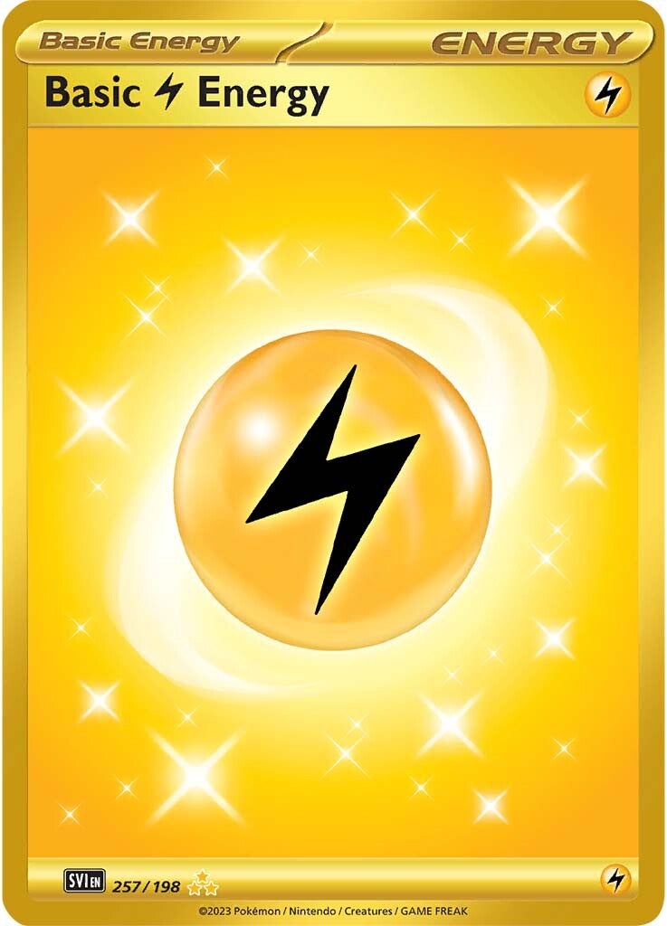 Lightning Energy (257/198) [Scarlet & Violet: Base Set] | Game Master's Emporium (The New GME)