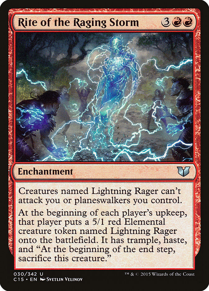 Rite of the Raging Storm [Commander 2015] | Game Master's Emporium (The New GME)