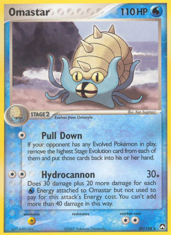 Omastar (20/108) [EX: Power Keepers] | Game Master's Emporium (The New GME)