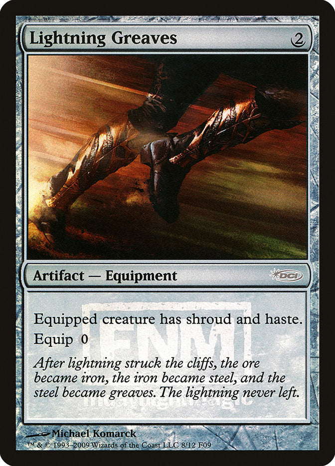 Lightning Greaves [Friday Night Magic 2009] | Game Master's Emporium (The New GME)