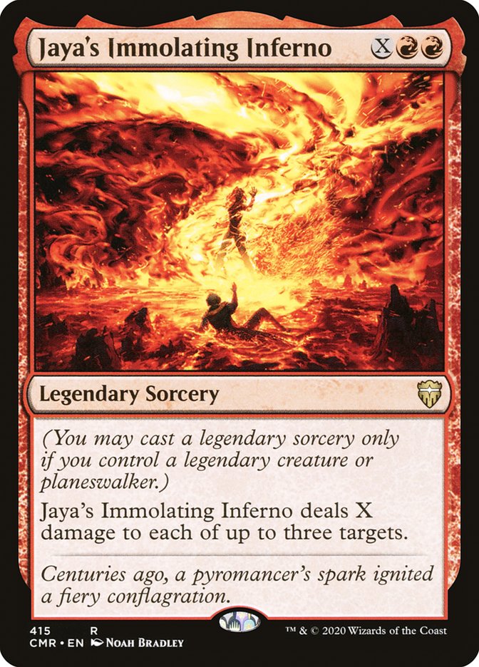 Jaya's Immolating Inferno [Commander Legends] | Game Master's Emporium (The New GME)