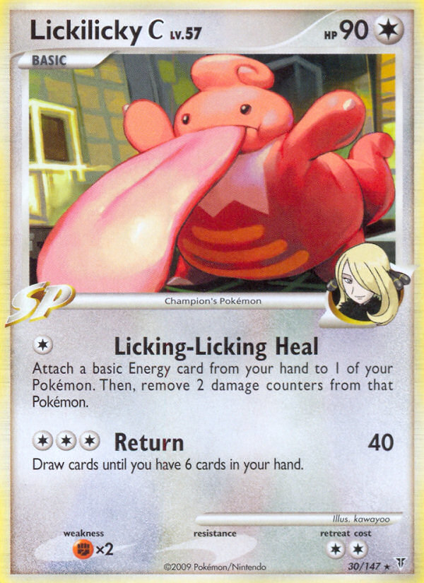 Lickilicky C (30/147) [Platinum: Supreme Victors] | Game Master's Emporium (The New GME)
