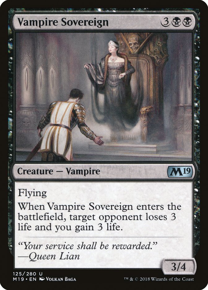Vampire Sovereign [Core Set 2019] | Game Master's Emporium (The New GME)