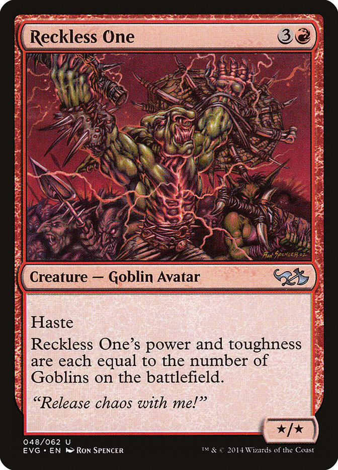 Reckless One (Elves vs. Goblins) [Duel Decks Anthology] | Game Master's Emporium (The New GME)