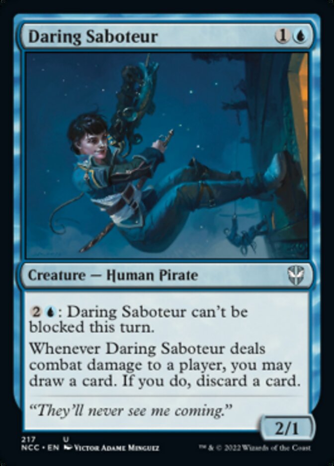 Daring Saboteur [Streets of New Capenna Commander] | Game Master's Emporium (The New GME)