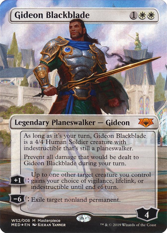 Gideon Blackblade [Mythic Edition] | Game Master's Emporium (The New GME)