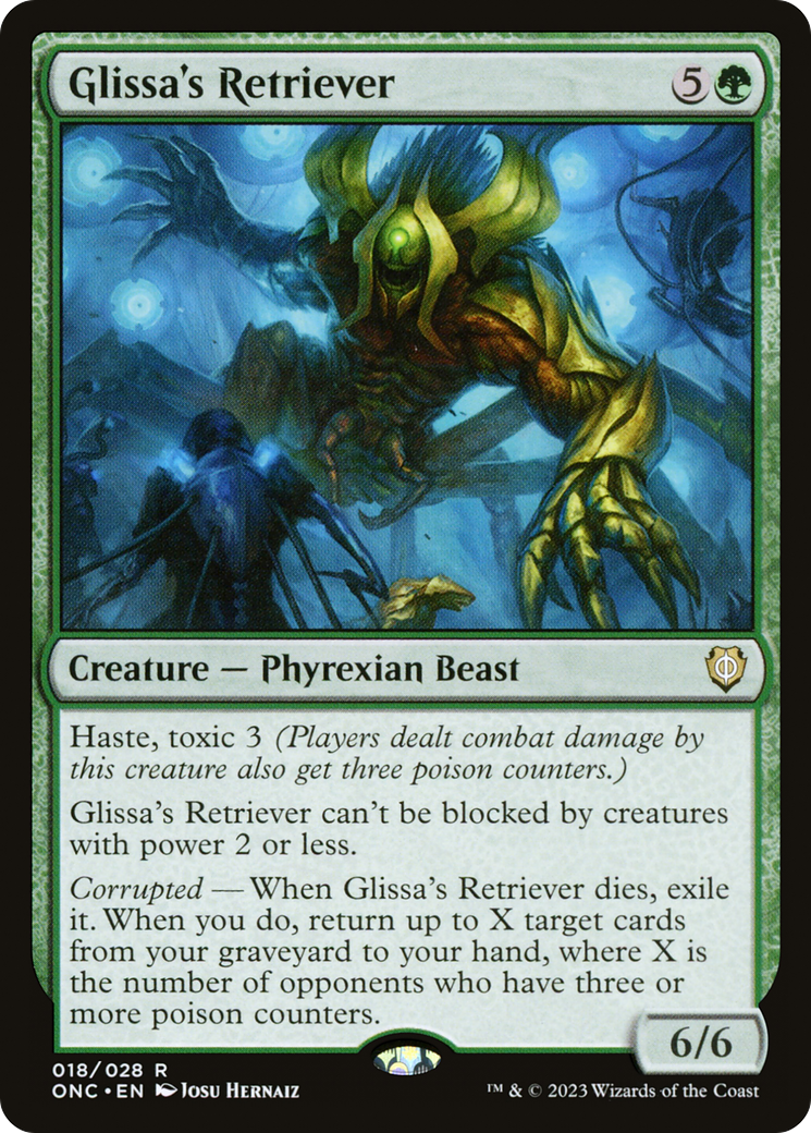 Glissa's Retriever [Phyrexia: All Will Be One Commander] | Game Master's Emporium (The New GME)