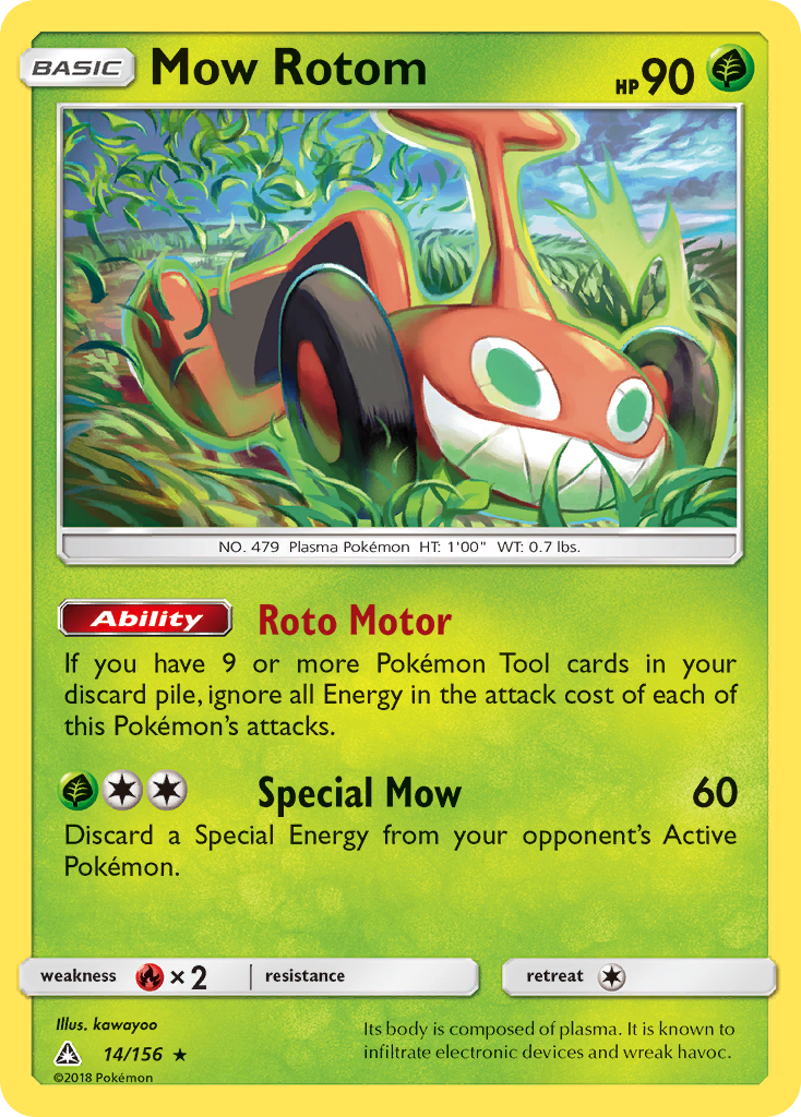 Mow Rotom (14/156) [Sun & Moon: Ultra Prism] | Game Master's Emporium (The New GME)