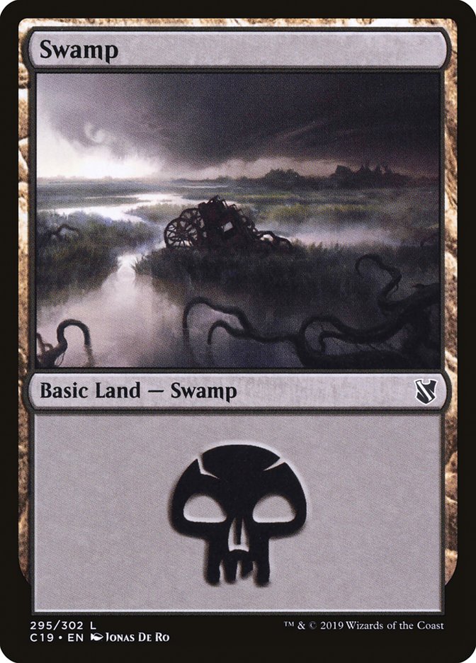 Swamp (295) [Commander 2019] | Game Master's Emporium (The New GME)