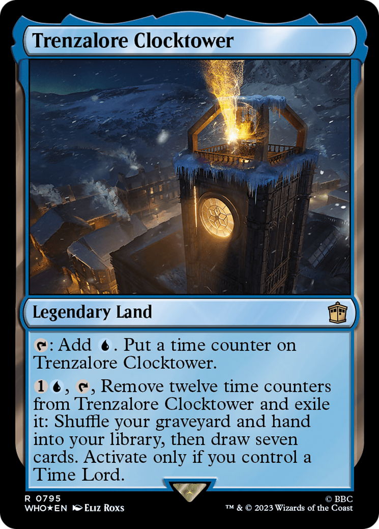Trenzalore Clocktower (Surge Foil) [Doctor Who] | Game Master's Emporium (The New GME)