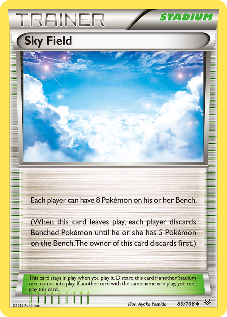 Sky Field (89/108) [XY: Roaring Skies] | Game Master's Emporium (The New GME)
