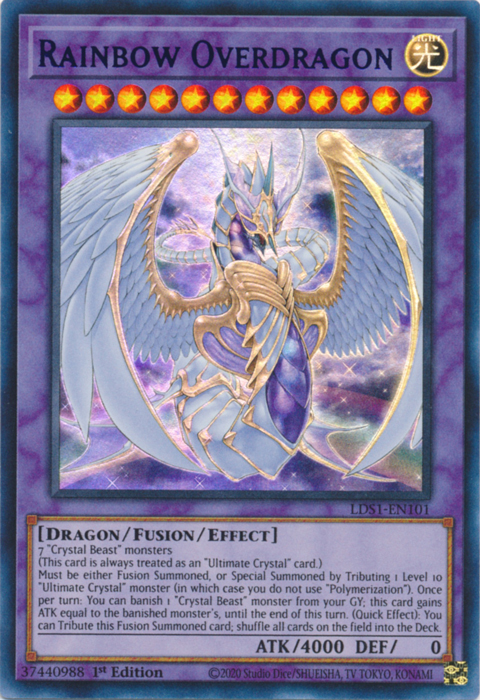 Rainbow Overdragon (Purple) [LDS1-EN101] Ultra Rare | Game Master's Emporium (The New GME)