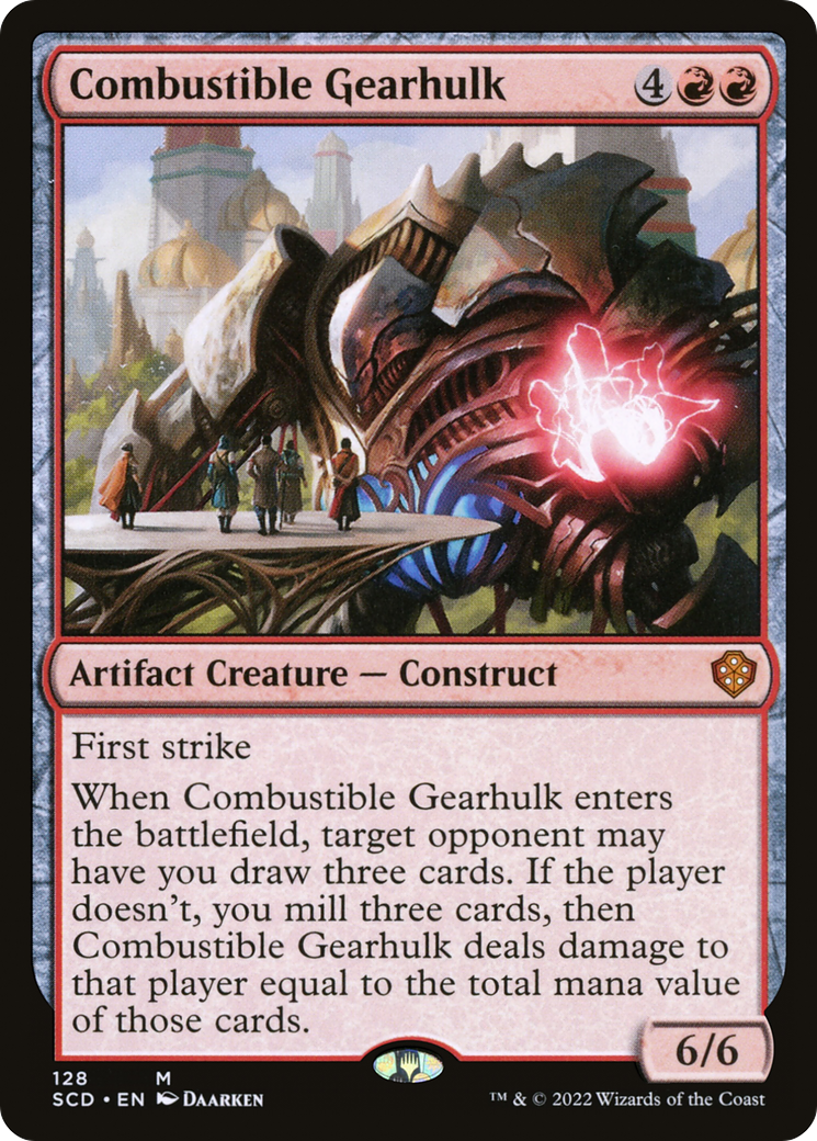 Combustible Gearhulk [Starter Commander Decks] | Game Master's Emporium (The New GME)