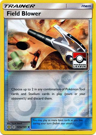 Field Blower (125a/145) (League Promo) [Sun & Moon: Guardians Rising] | Game Master's Emporium (The New GME)