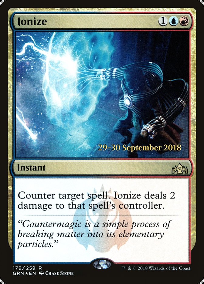 Ionize [Guilds of Ravnica Prerelease Promos] | Game Master's Emporium (The New GME)