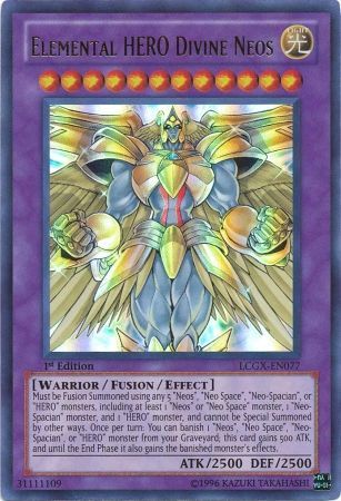 Elemental HERO Divine Neos [LCGX-EN077] Ultra Rare | Game Master's Emporium (The New GME)