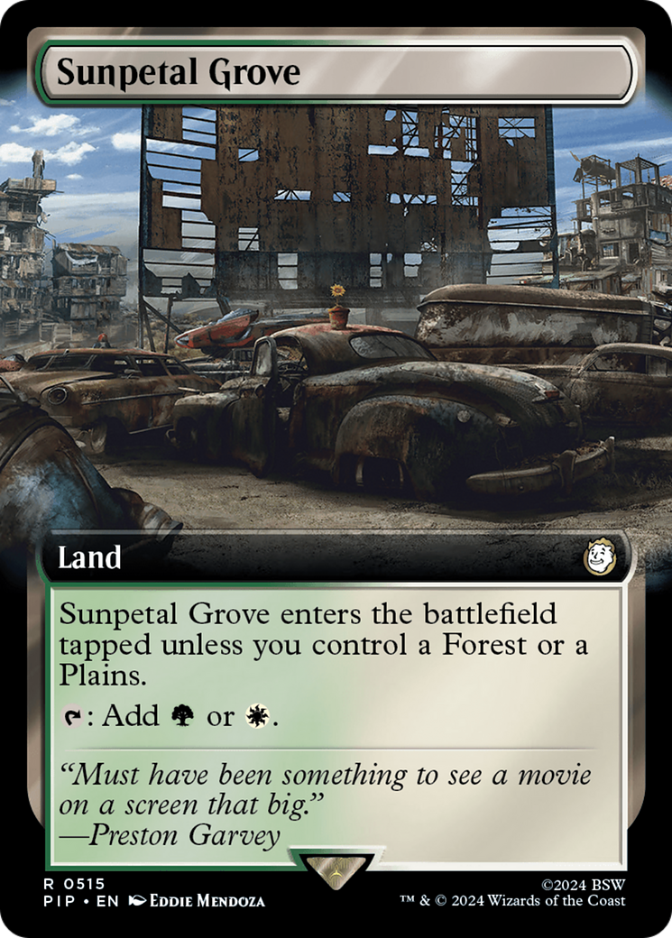 Sunpetal Grove (Extended Art) [Fallout] | Game Master's Emporium (The New GME)
