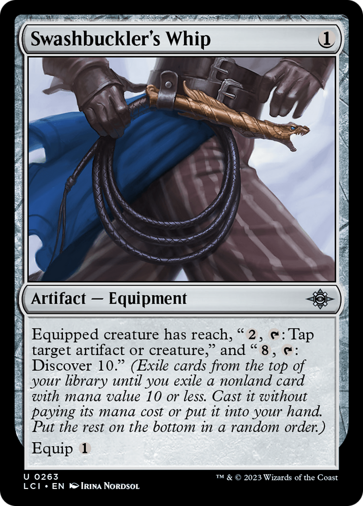 Swashbuckler's Whip [The Lost Caverns of Ixalan] | Game Master's Emporium (The New GME)